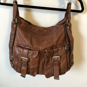 Michael Kors Brown Leather Purse